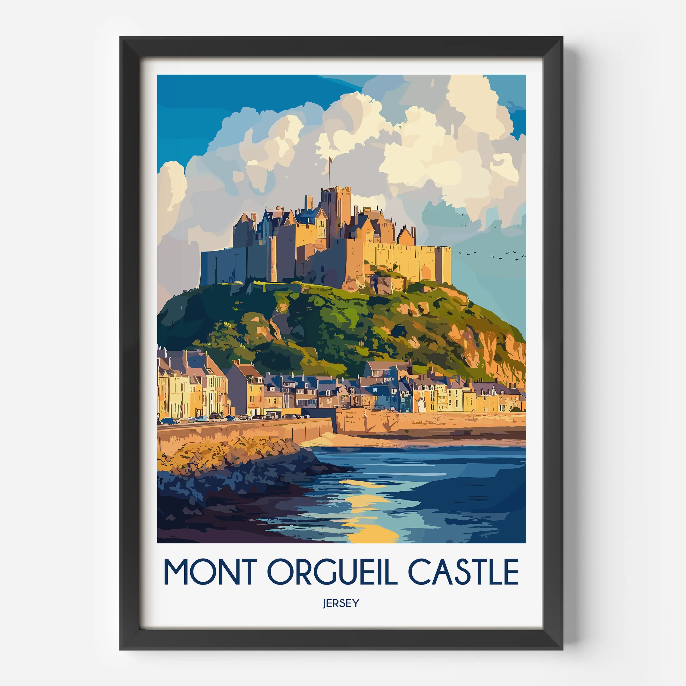 Mont Orgueil Castle Travel Memory Gift