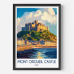 Mont Orgueil Castle Travel Memory Gift