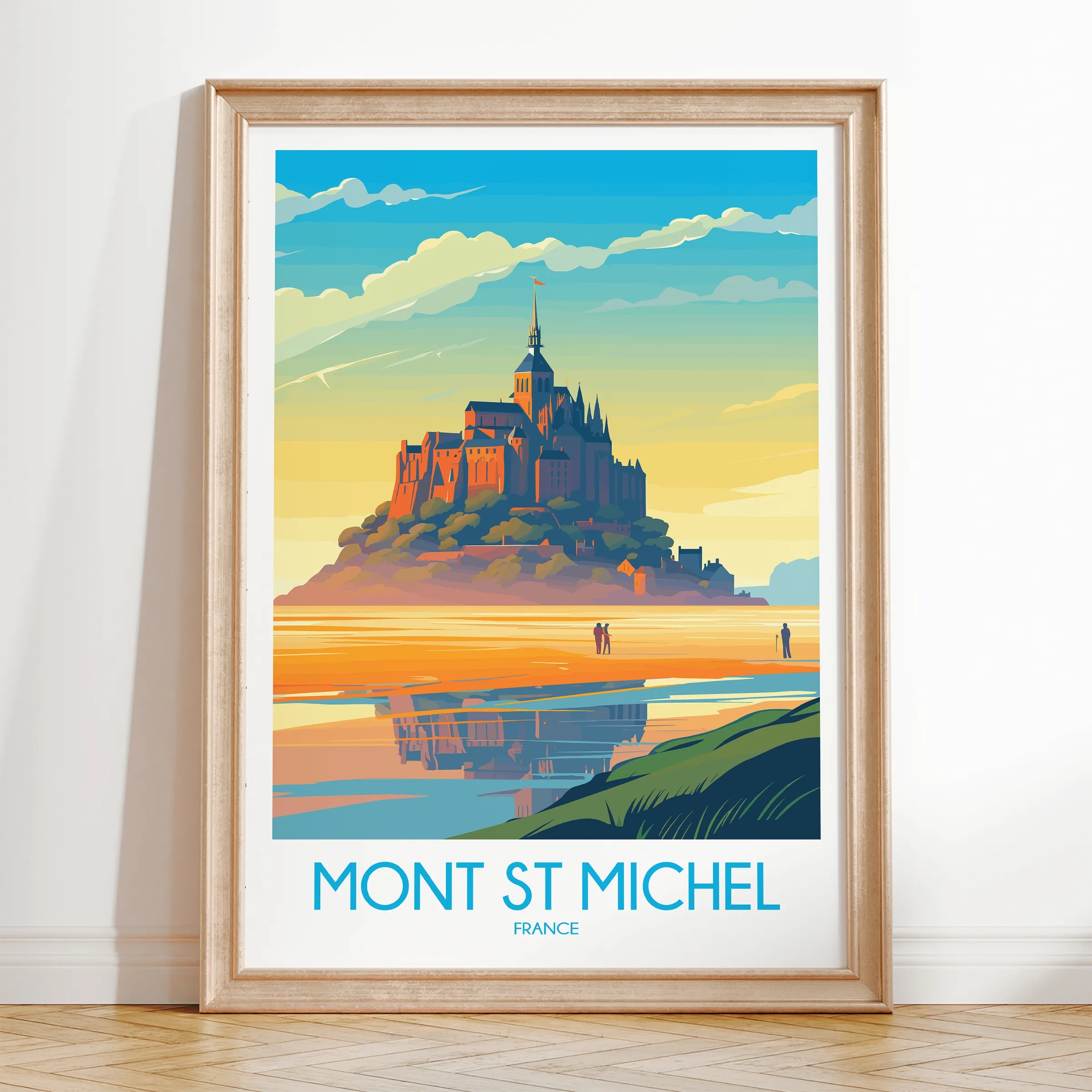 Mont St Michel Home Office Decor