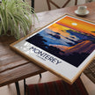 Monterey Modern Travel Poster