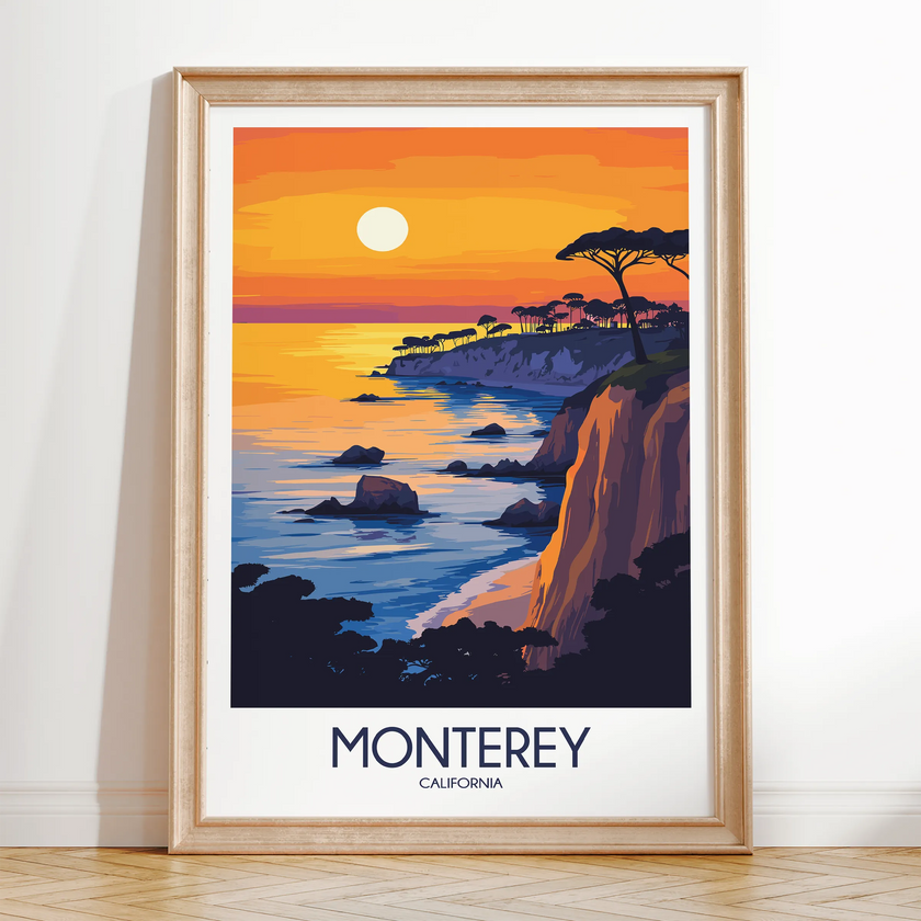 Monterey Scenic Landscape Art