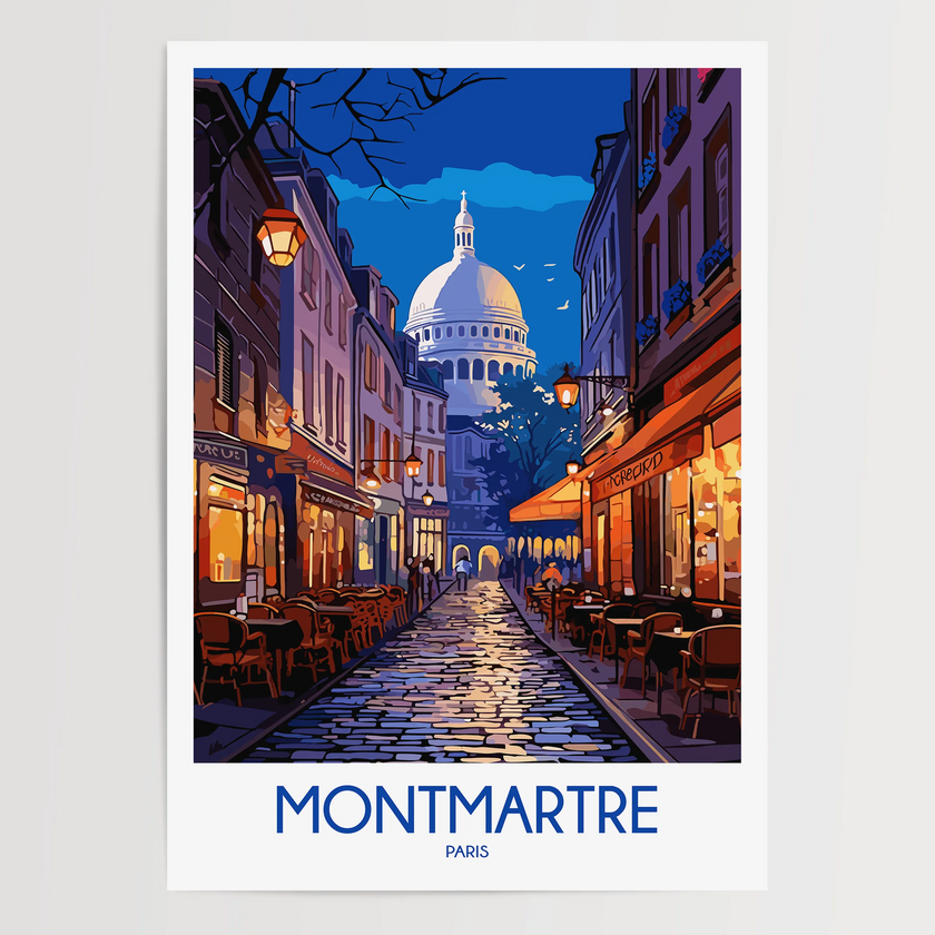 Montmartre Destination Art Gift