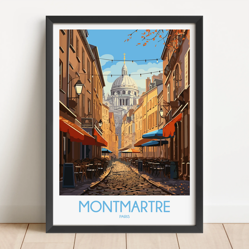 Montmartre Destination Art Gift