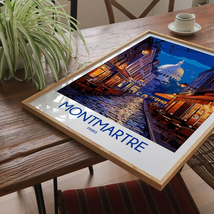 Montmartre Minimalist Wall Art