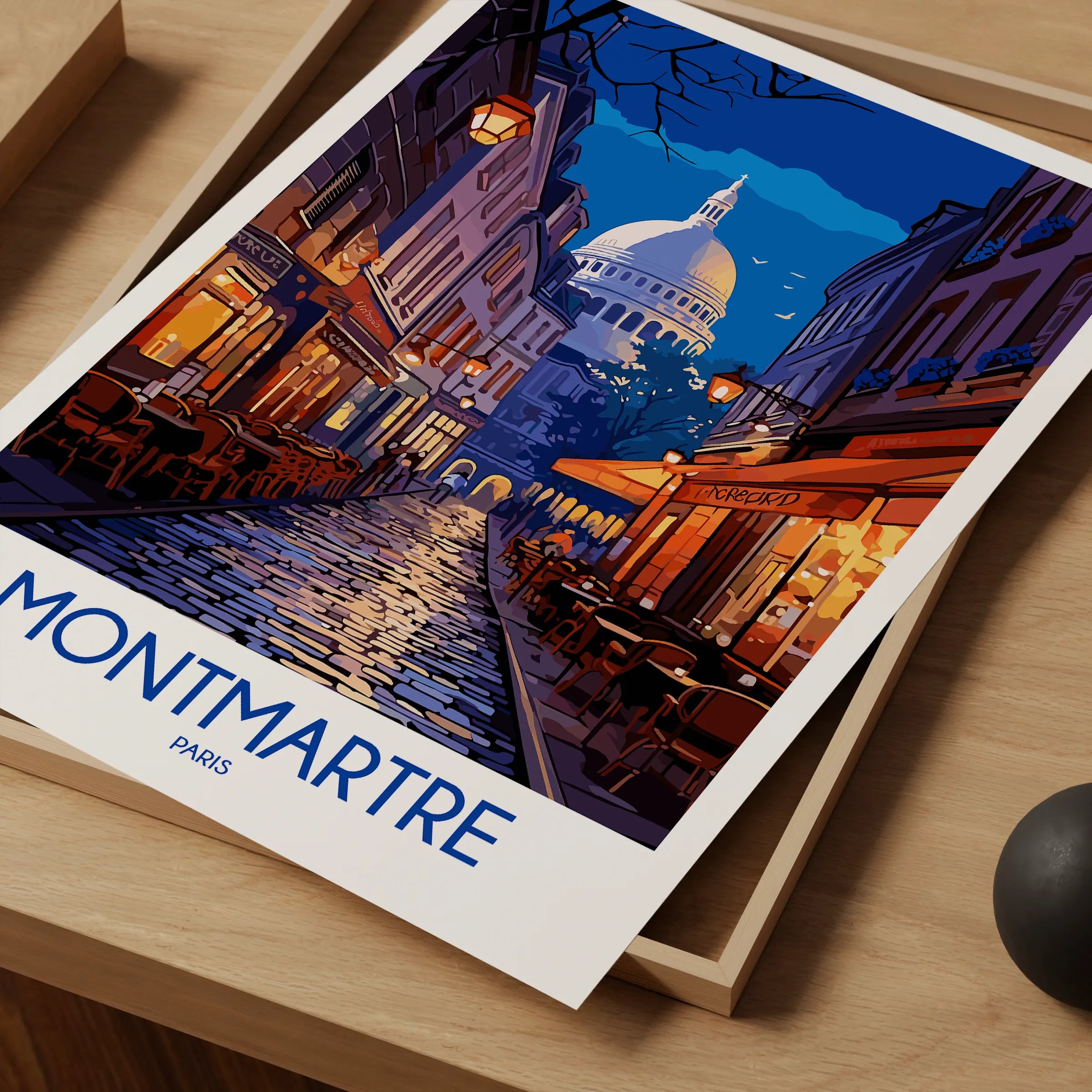 Montmartre Scenic Landscape Art