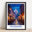 Montmartre Souvenir Poster Print