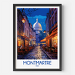Montmartre Vintage Style Print