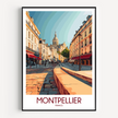 Montpellier Destination Art Gift