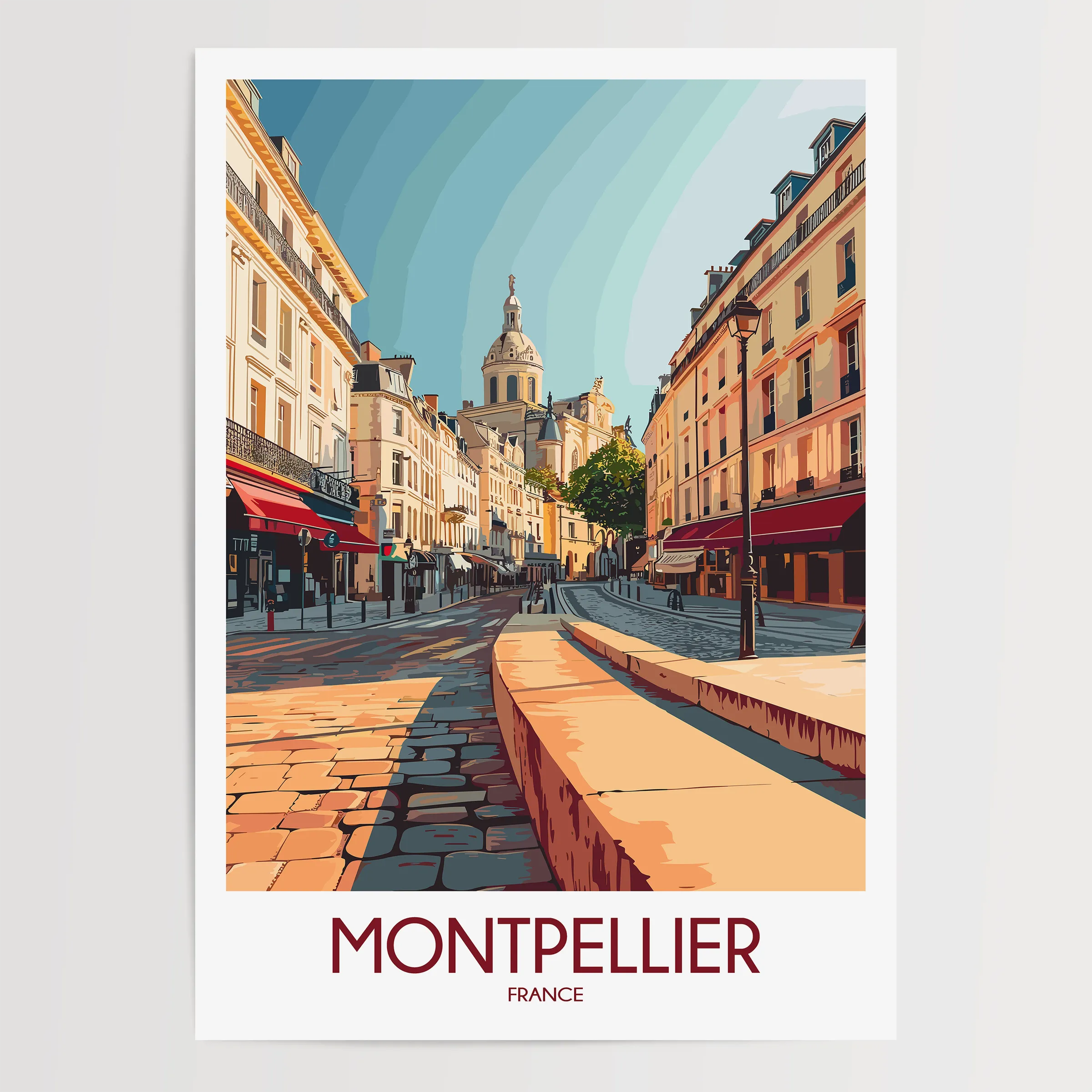Montpellier Gallery Quality Print