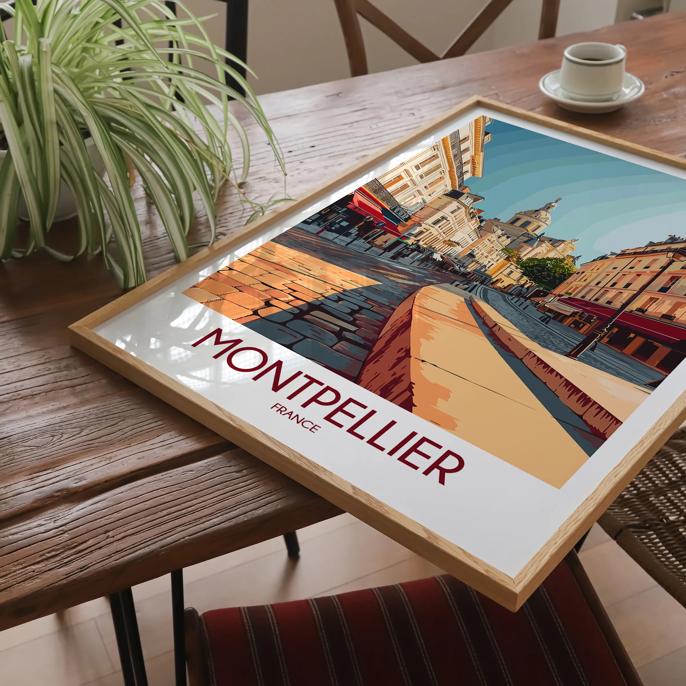 Montpellier Scenic Landscape Art