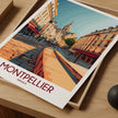 Montpellier Souvenir Poster Print