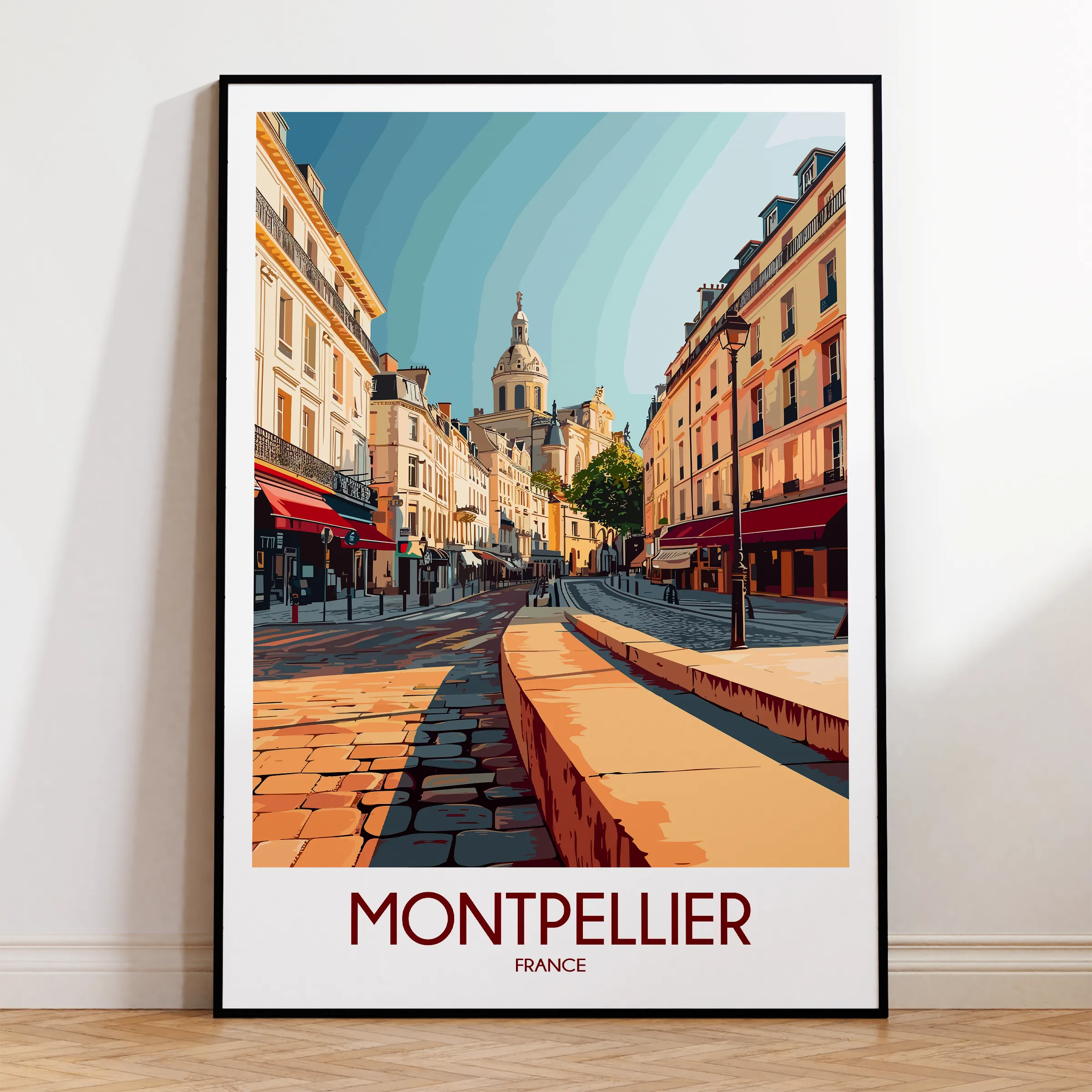 Montpellier Travel Memory Gift
