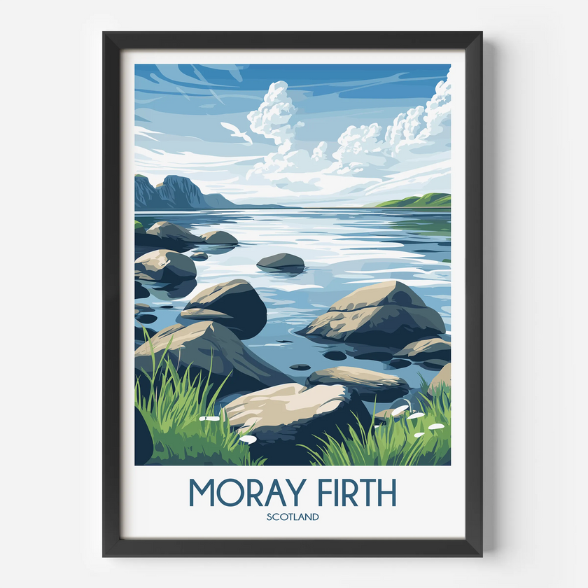 Moray Firth Minimalist Wall Art