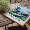 Moray Firth Modern Travel Poster