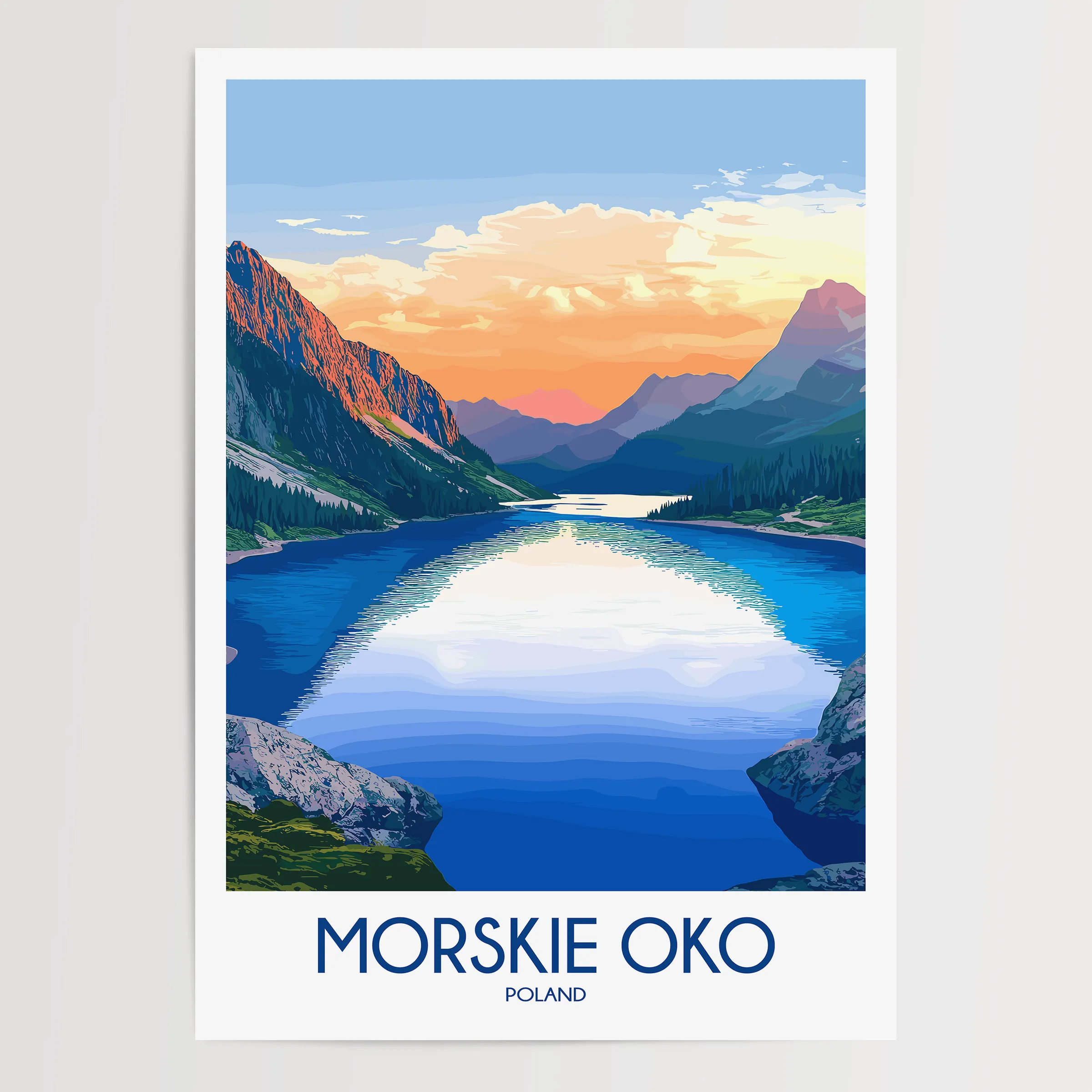 Morskie Oko Home Office Decor