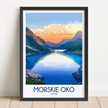 Morskie Oko Souvenir Poster Print