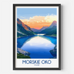 Morskie Oko Souvenir Poster Print