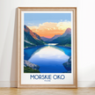 Morskie Oko Vintage Style Print