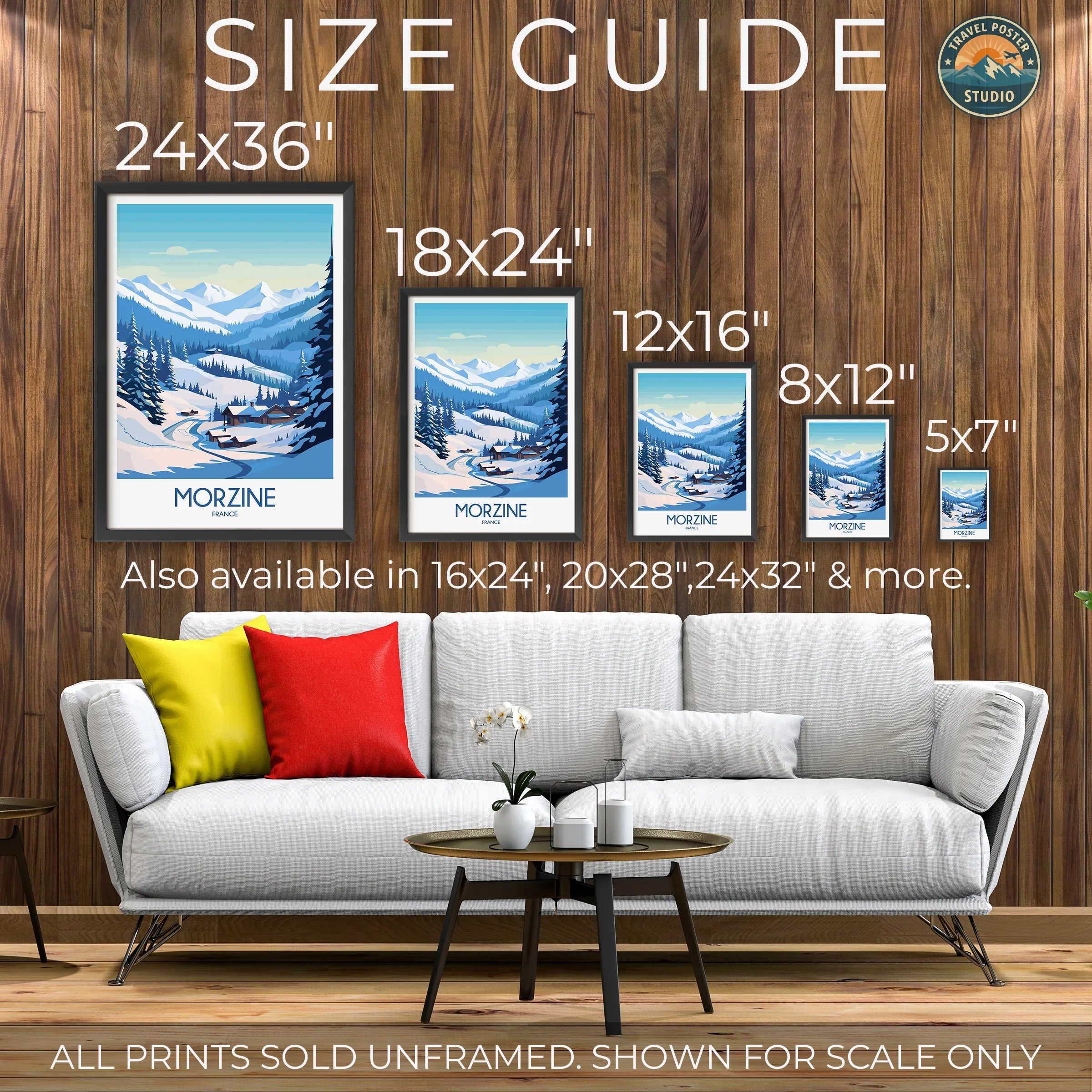 Morzine Destination Art Gift