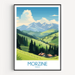 Morzine Destination Art Gift