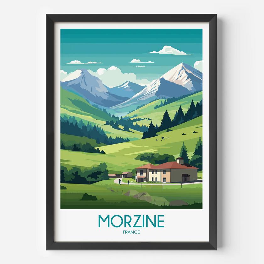 Morzine Gallery Quality Print