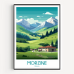 Morzine Minimalist Wall Art