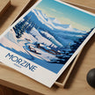 Morzine Modern Travel Poster