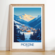 Morzine Modern Travel Poster