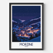 Morzine Retro Travel Illustration