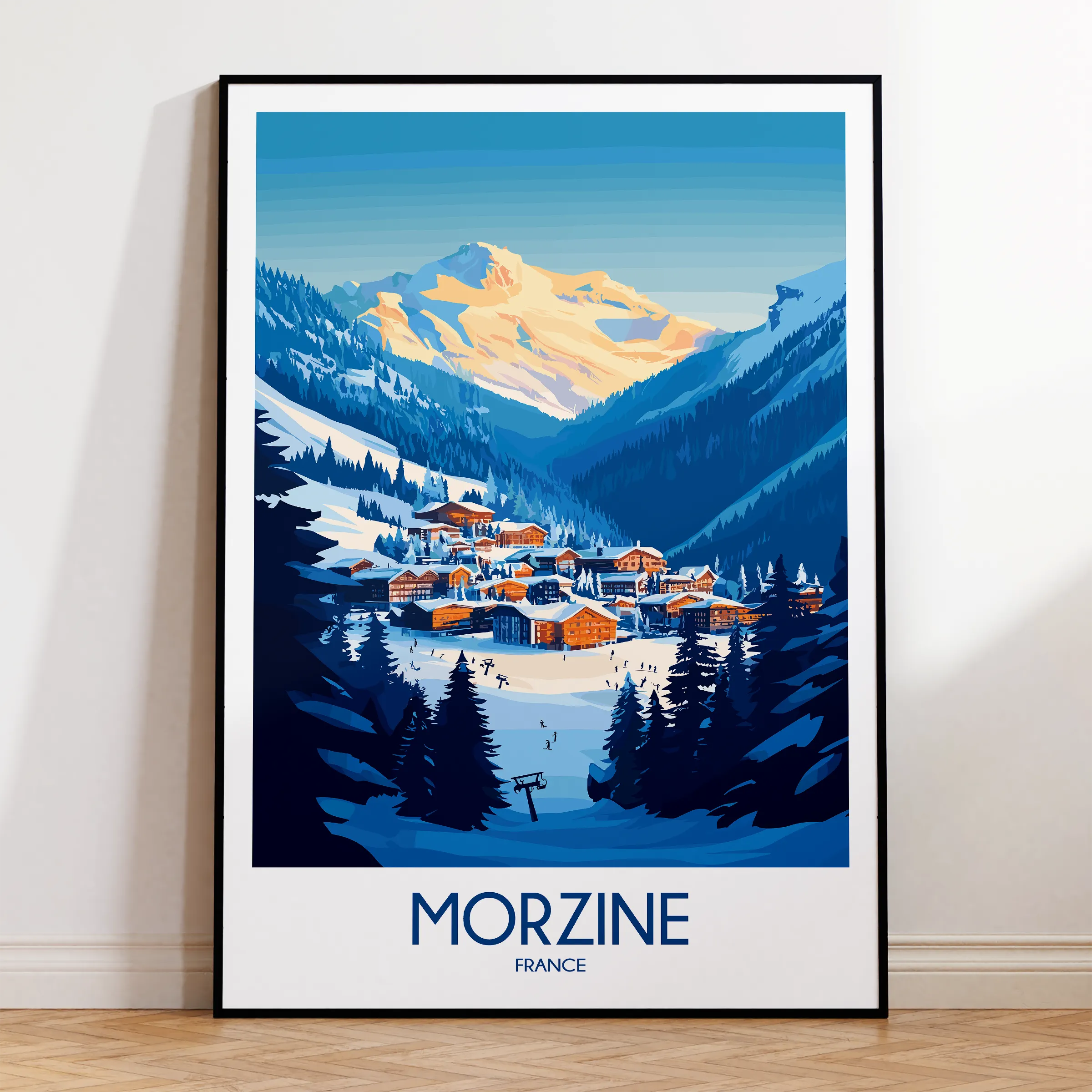 Morzine Scenic Landscape Art