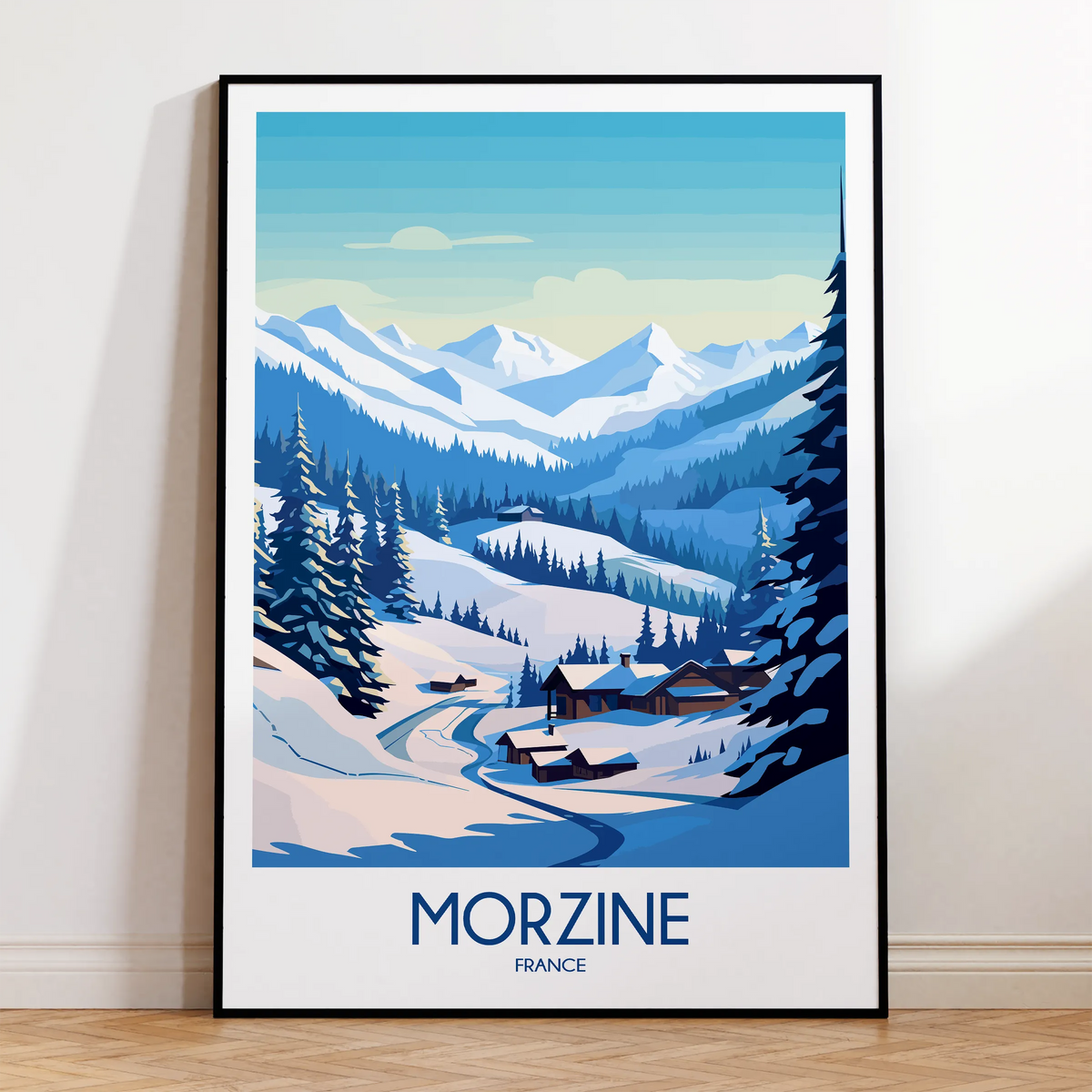 Morzine Scenic Landscape Art