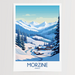Morzine Souvenir Poster Print