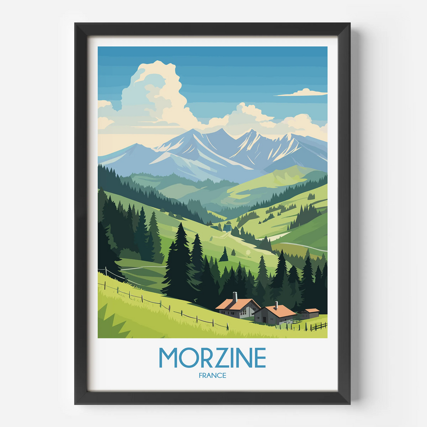 Morzine Travel Memory Gift