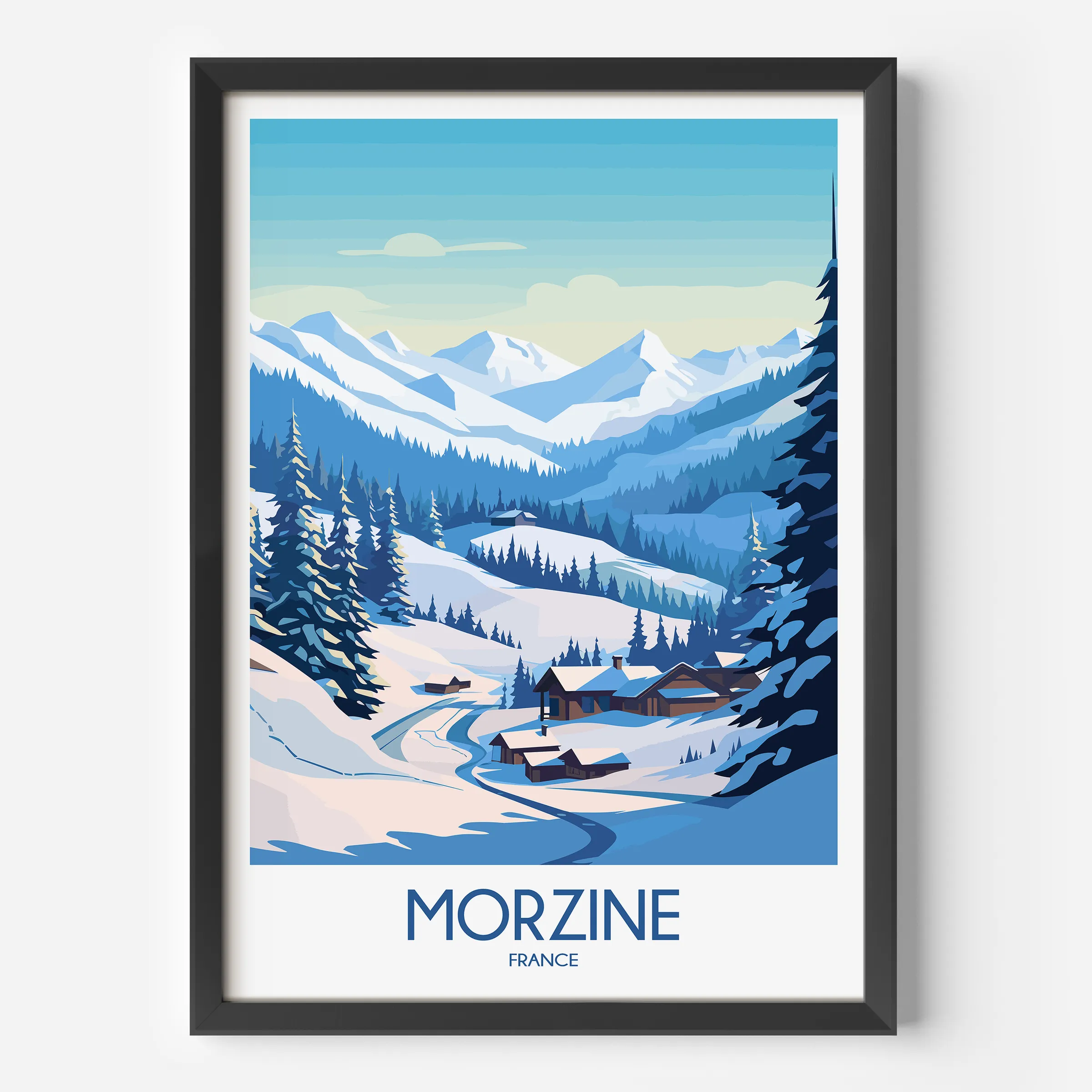 Morzine Travel Memory Gift