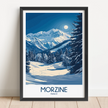 Morzine Vintage Style Print