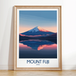 Mount Fuji Destination Art Gift