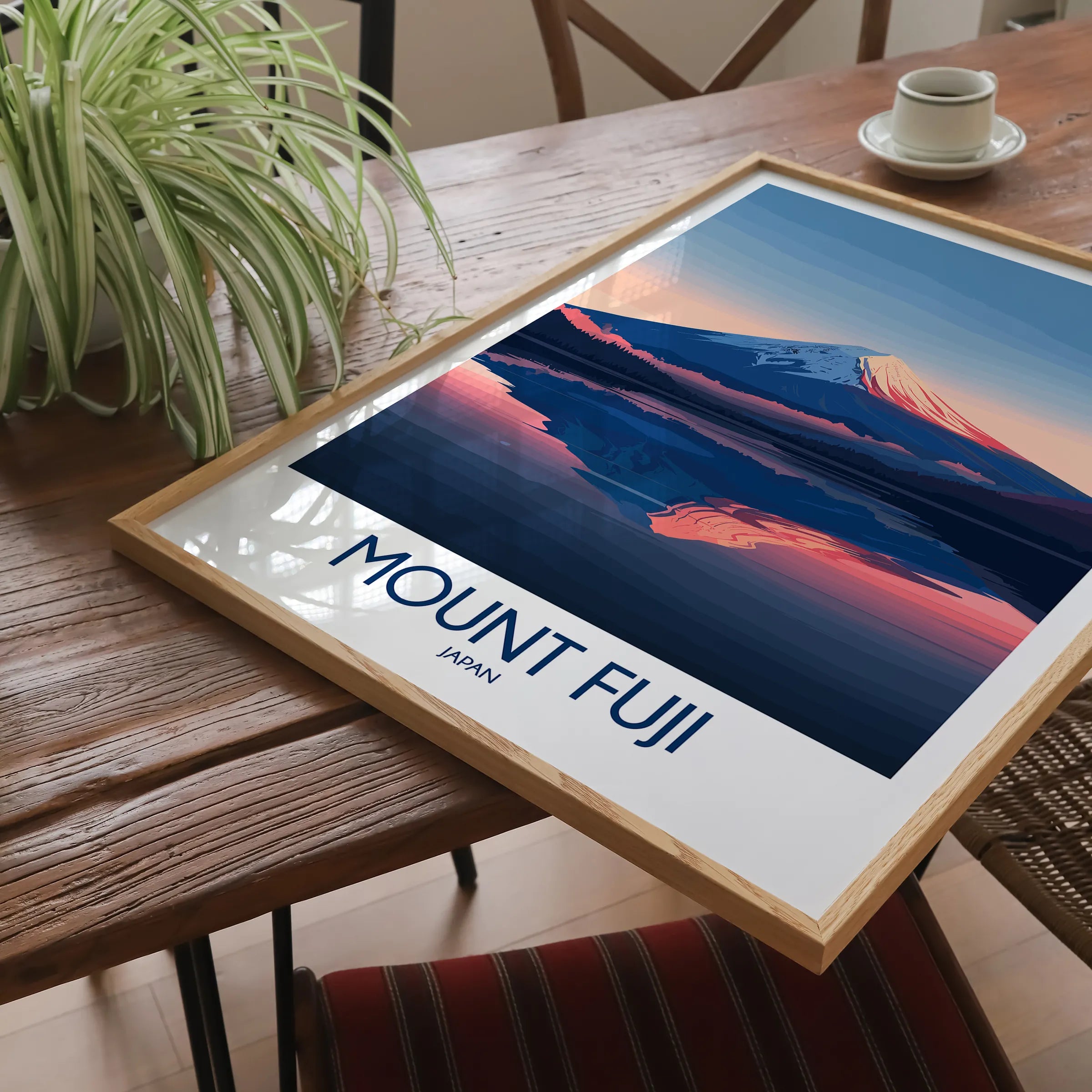 Mount Fuji Home Office Decor