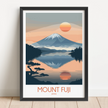 Mount Fuji Home Office Decor