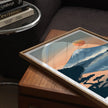 Mount Fuji Modern Travel Poster