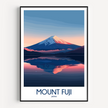 Mount Fuji Scenic Landscape Art