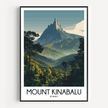 Mount Kinabalu Destination Art Gift