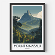 Mount Kinabalu Gallery Quality Print