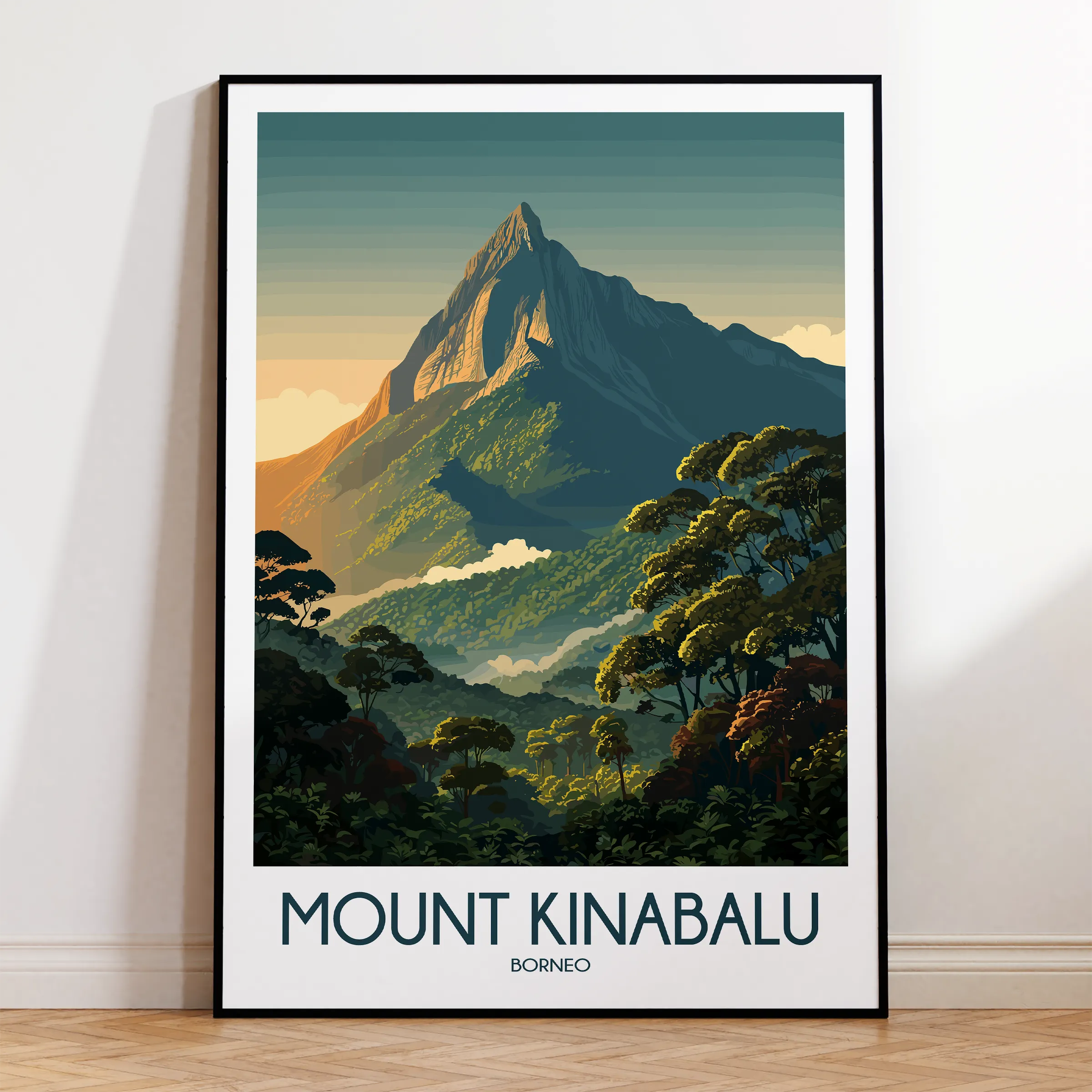 Mount Kinabalu Gallery Quality Print