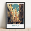 Munich Destination Art Gift