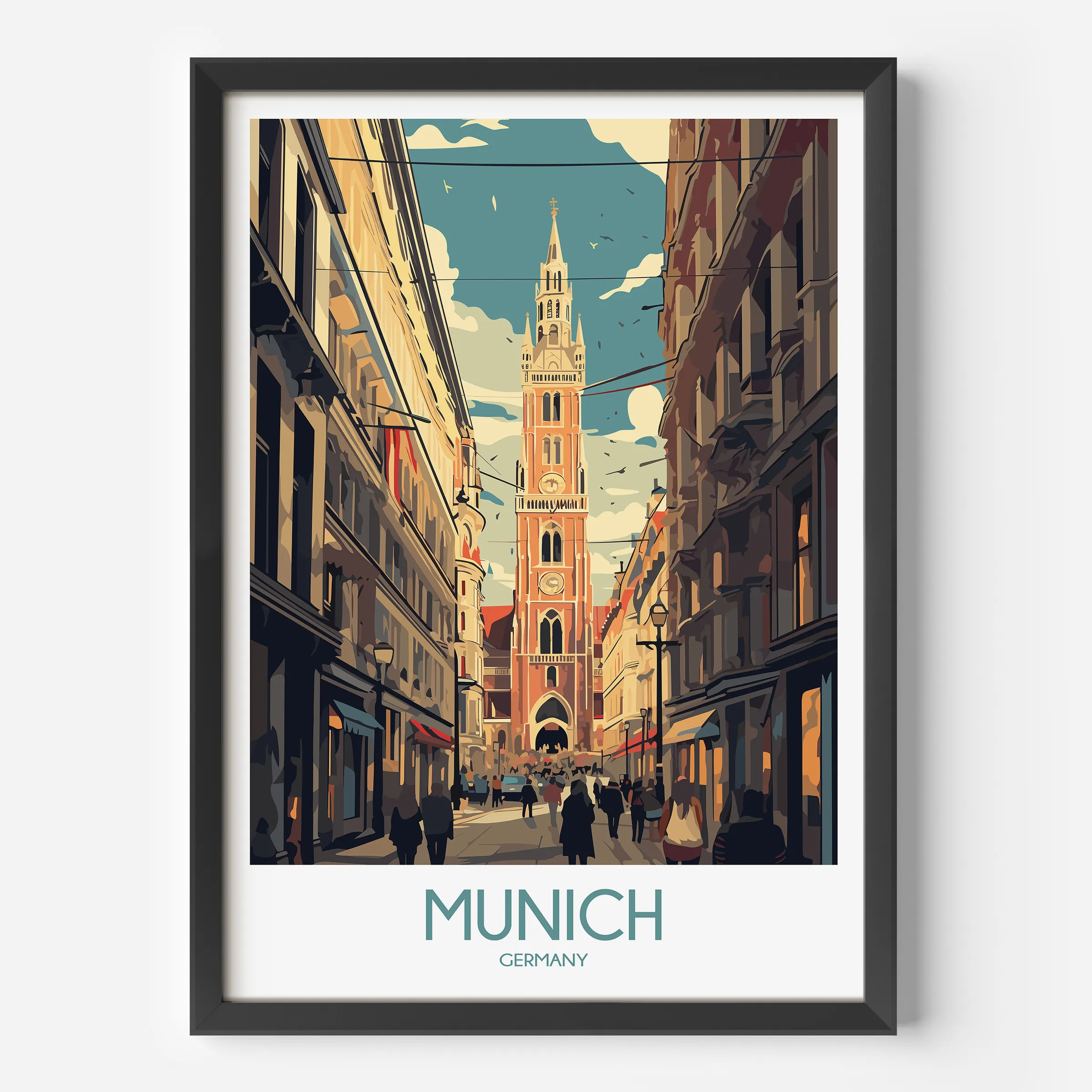 Munich Travel Memory Gift