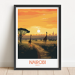 Nairobi Scenic Landscape Art