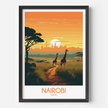 Nairobi Souvenir Poster Print