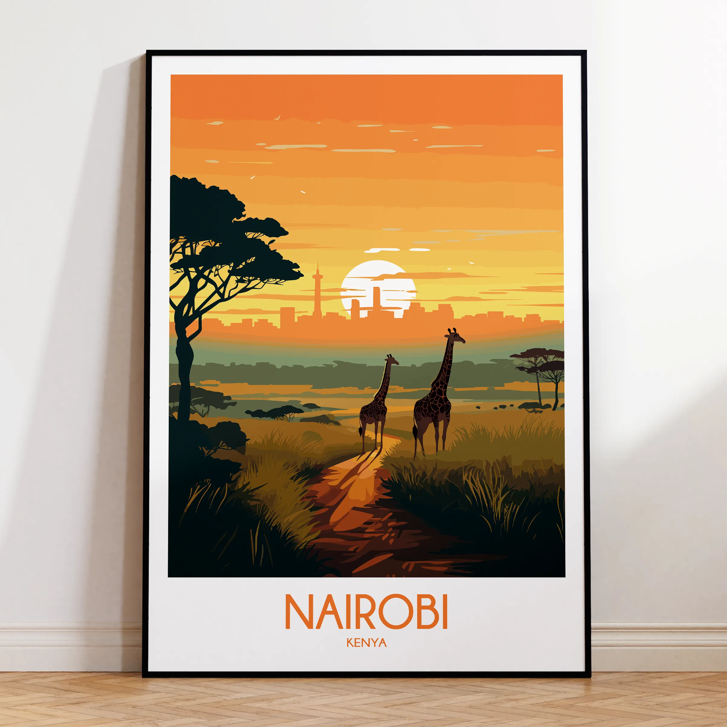 Nairobi Travel Memory Gift