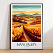 Napa Valley Scenic Landscape Art