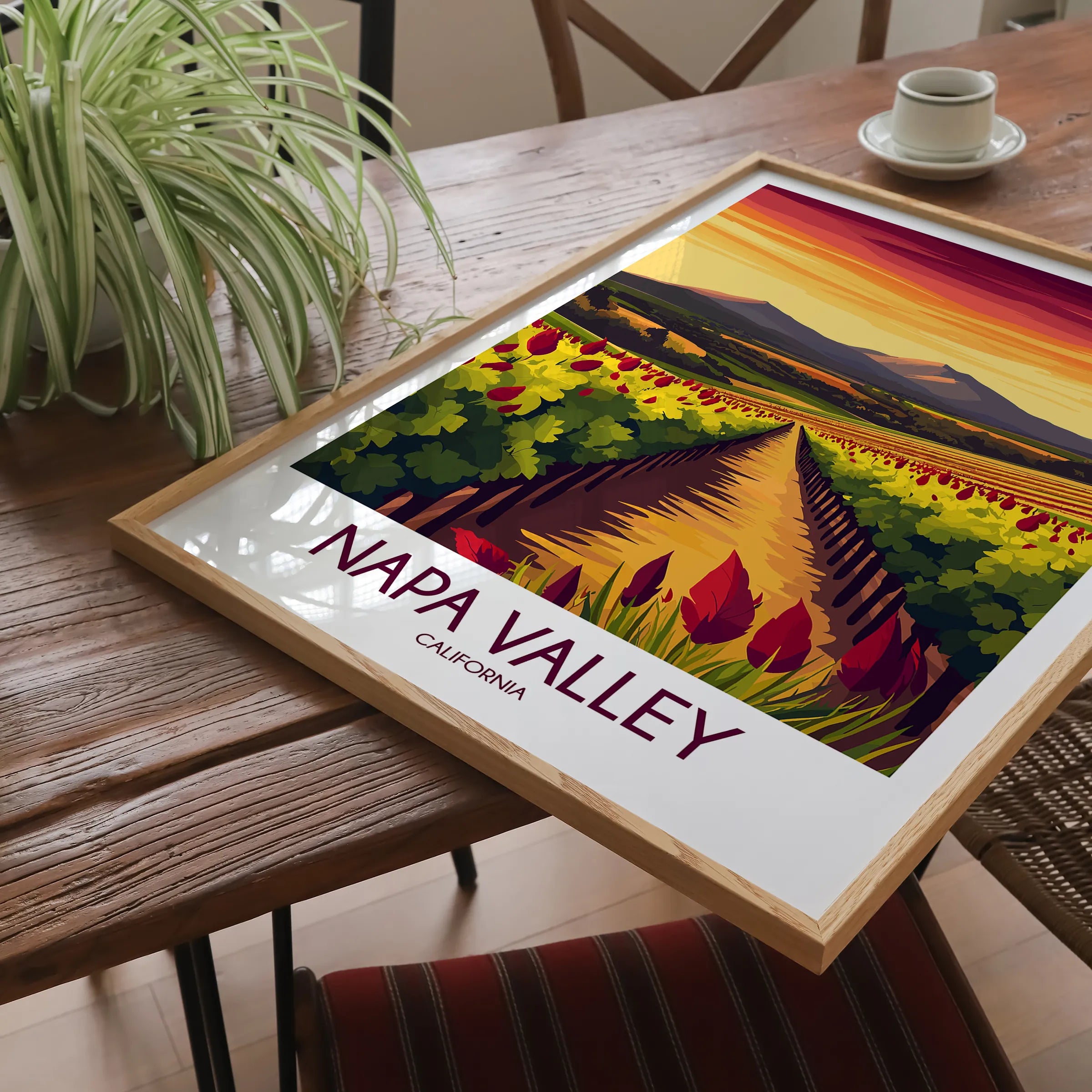 Napa Valley Vineyard Gallery Quality Print